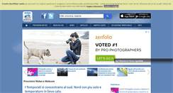 Desktop Screenshot of meteoindiretta.it